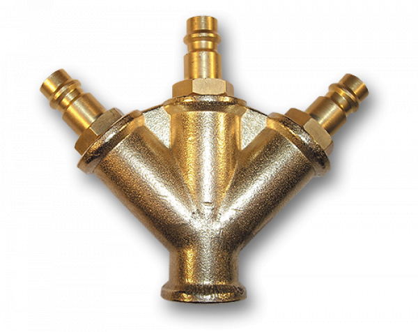 GEKA-Rozdělovač-3 x vsuvka